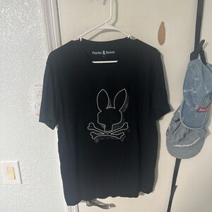 BRAND NEW Psycho Bunny Black Tee with Iconic Logo